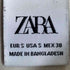 ザラ ZARA ボーダー ロングスリーブポロシャツ ラガーシャツ メンズ import:S