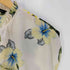 ザラ ZARA ハイビスカスプリント Vネック ノースリーブ ブラウス レディース import:M