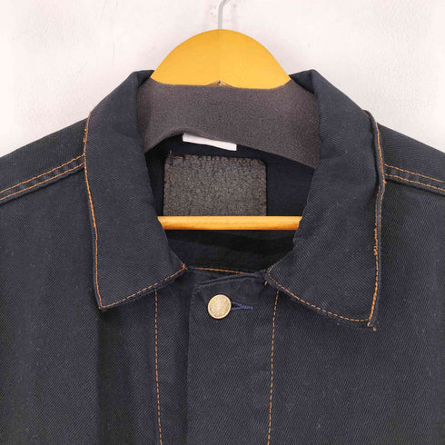 リーバイス Levis 後染め ブラックデニムジャケット メンズ
