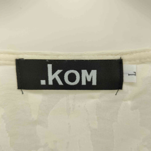 エージェムナイン AGEM/9 KOM スター ダメージニット レディース
