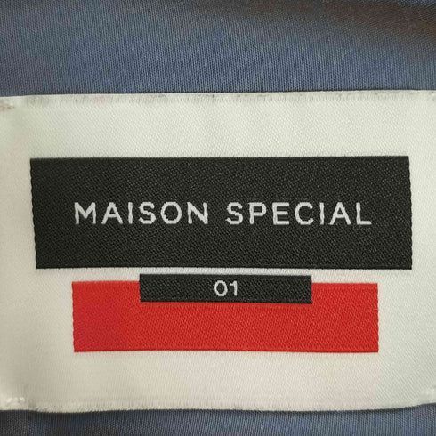 メゾンスペシャル MAISON SPECIAL シアープライムオーバーレギュラーシャツ メンズ JPN:1