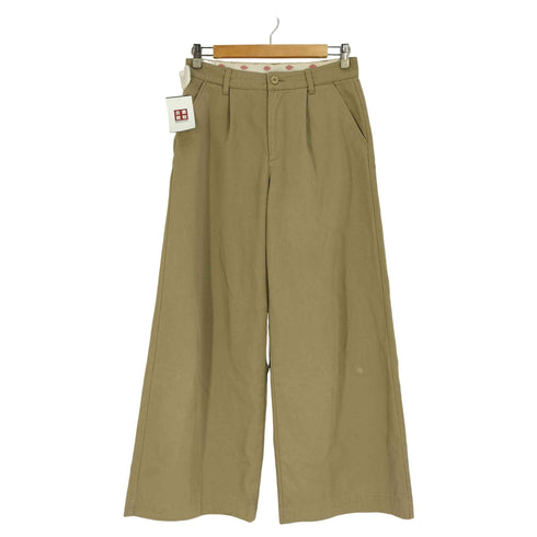 ディッキーズ Dickies TCツイル タックワイドパンツ レディース 27
