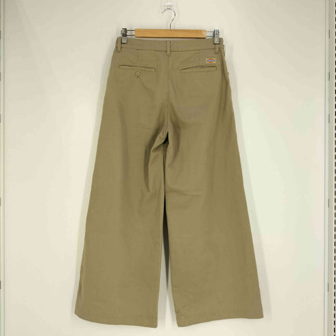 ディッキーズ Dickies TCツイル タックワイドパンツ レディース 27