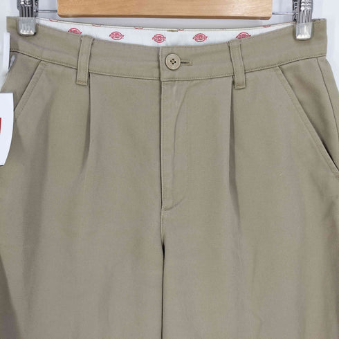 ディッキーズ Dickies TCツイル タックワイドパンツ レディース 27