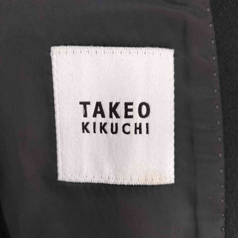 タケオキクチ TAKEO KIKUCHI ウールカシミヤブレンド チェスターコート メンズ JPN:3
