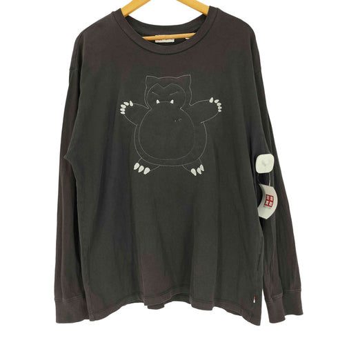リーバイス Levis ステッチ デザイン モンスター キャラクター L/S Tシャツ メンズ import:M