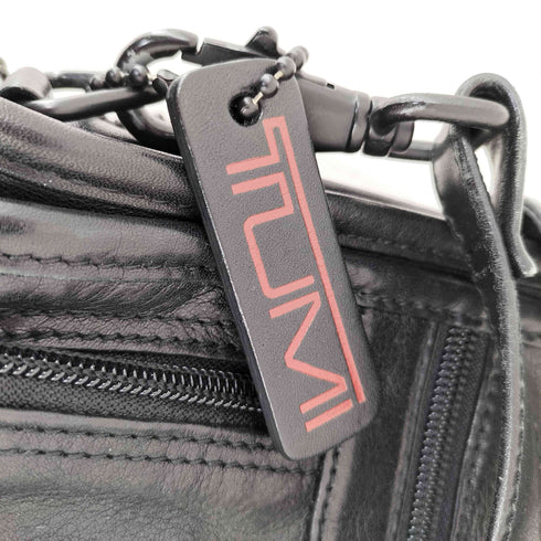トゥミ TUMI Alpha ナッパレザー ショルダーバック トラベルオーガナイザー メンズ
