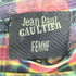 ジャンポールゴルチエフェム Jean Paul GAULTIER FEMME 幾何学フェイスプリントパワーネットカットソー レディース 40