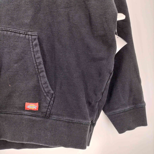ディッキーズ Dickies ロゴ刺繍 ドローコード ハーフジップ プルオーバー パーカー メンズ import:XL