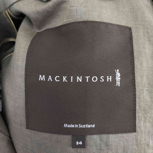 マッキントッシュ Mackintosh リネンフーディーコート レディース JPN:34