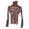 ジャンポールゴルチエフェム Jean Paul GAULTIER FEMME 英字ロゴ パワーネット カットソー レディース 40