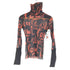 ジャンポールゴルチエフェム Jean Paul GAULTIER FEMME 英字ロゴ パワーネット カットソー レディース 40