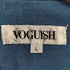 ヴォーギッシュ VOGUISH カラー切替 ロング デニムシャツ メンズ JPN:L