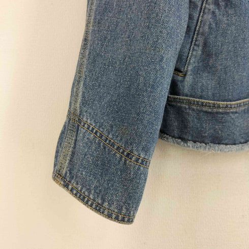 ダブレット doublet 17SS SILK DENIM BLOUSON シルクデニムブルゾン メンズ JPN:S