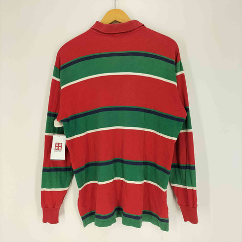 ポロバイラルフローレン Polo by RALPH LAUREN ポニー 刺繍 ボーダー L/S ポロシャツ メンズ 100