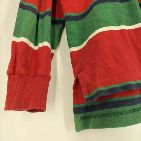 ポロバイラルフローレン Polo by RALPH LAUREN ポニー 刺繍 ボーダー L/S ポロシャツ メンズ 100