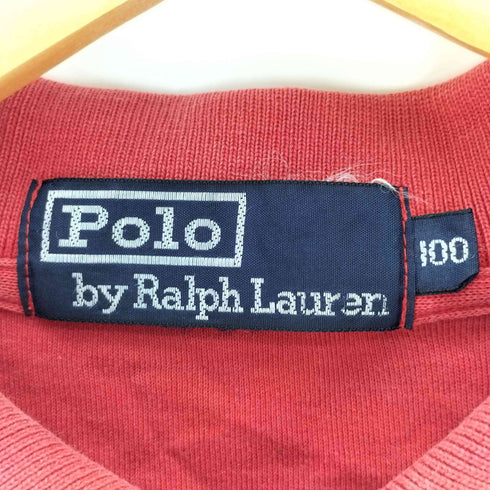 ポロバイラルフローレン Polo by RALPH LAUREN ポニー 刺繍 ボーダー L/S ポロシャツ メンズ 100