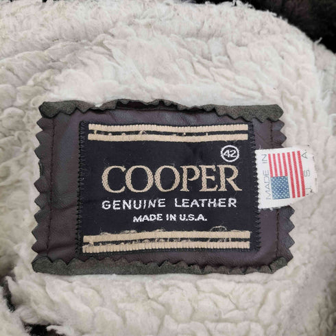 クーパー cooper G-1 リアルレザーフライトジャケット メンズ US:42