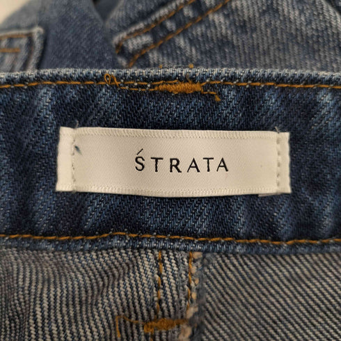 エストラータ STRATA イレギュラーシームデニム-short & regular レディース SHORT-S