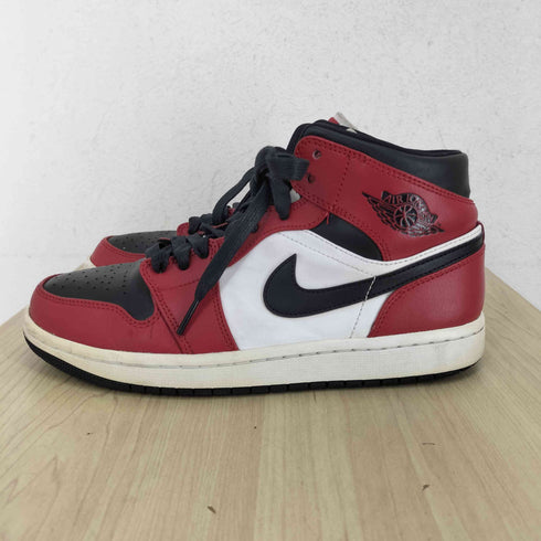 ジョーダンブランド JORDAN BRAND AIR JORDAN 1 MID CHICAGO BLACK TOE メンズ JPN:26