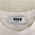 エムエスジーエム MSGM T-SHIRT WITH PAINT BRUSHED LOGO Tシャツ メンズ import:XS