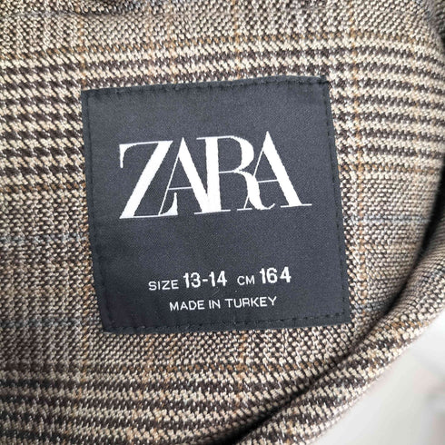 ザラ ZARA グレンチェックブルゾン レディース 164CM