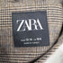ザラ ZARA グレンチェックブルゾン レディース 164CM