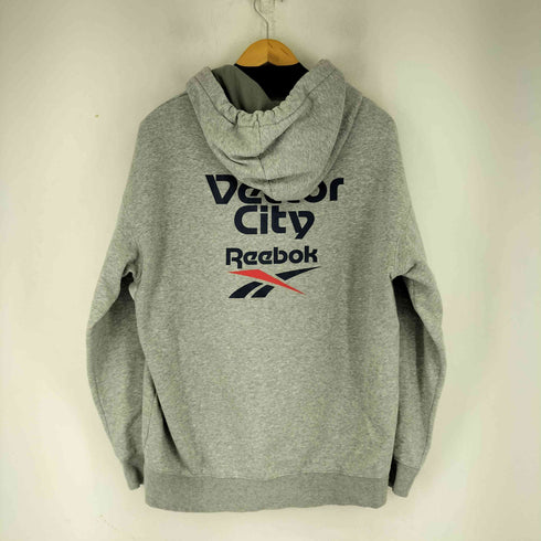 リーボック Reebok 刺繍 プルオーバーパーカー メンズ JPN:XL