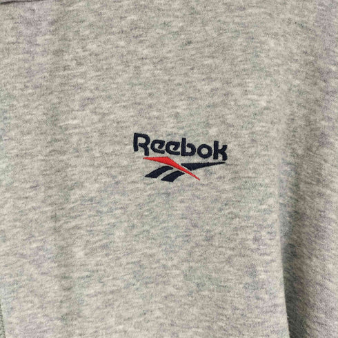 リーボック Reebok 刺繍 プルオーバーパーカー メンズ JPN:XL