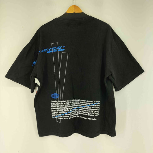 HARSHANDCRUEL プリントクルーネックTシャツ メンズ JPN:XL