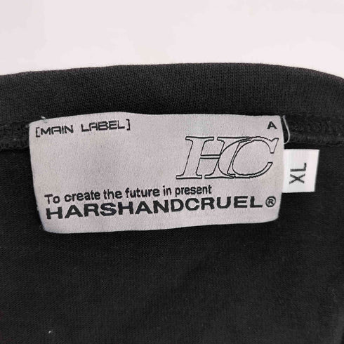 HARSHANDCRUEL プリントクルーネックTシャツ メンズ JPN:XL
