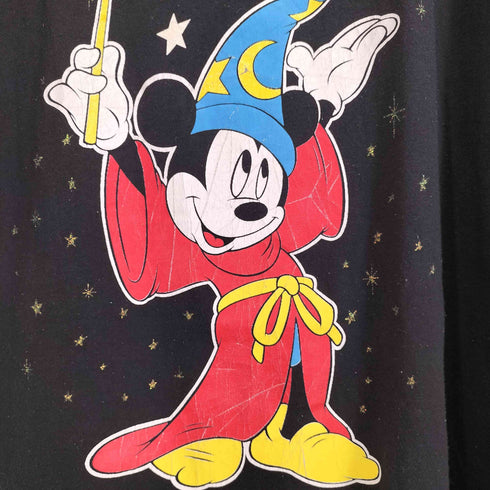 ベルバシーン Velva Sheen 90S 魔法使い キャラクタープリント クルーネックTシャツ メンズ import:XL