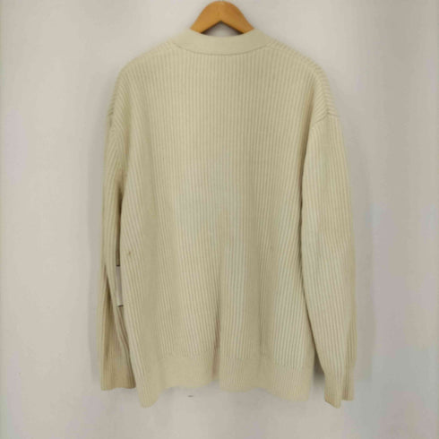 ザラ ZARA コットンアクリル ローゲージ ニットカーディガン メンズ import:L