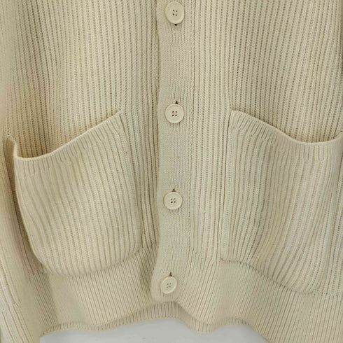 ザラ ZARA コットンアクリル ローゲージ ニットカーディガン メンズ import:L