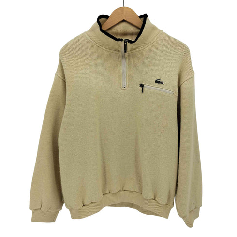 ラコステ LACOSTE ワニワッペン ハーフジップ プルオーバー アクリル ニット メンズ 3
