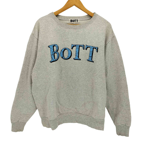 ボット BOTT CREWNECK SWEAT SHIRT クルーネックスウェットシャツ メンズ JPN:L