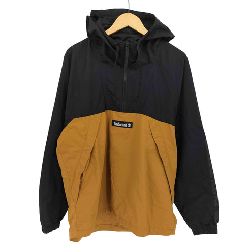 ティンバーランド Timberland ロゴパッチ ナイロン アノラック パーカー メンズ import:M