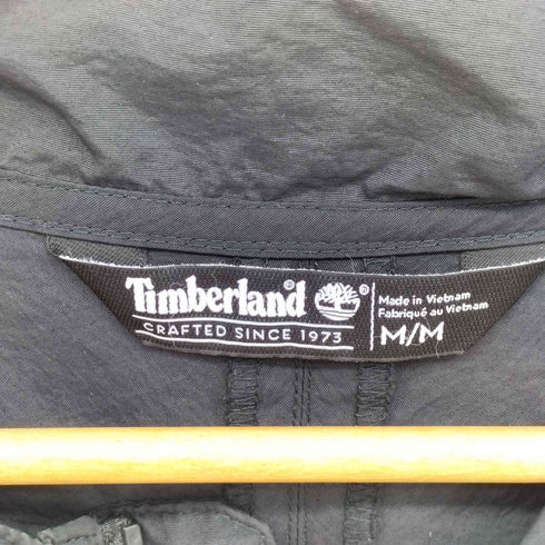 ティンバーランド Timberland ロゴパッチ ナイロン アノラック パーカー メンズ import:M
