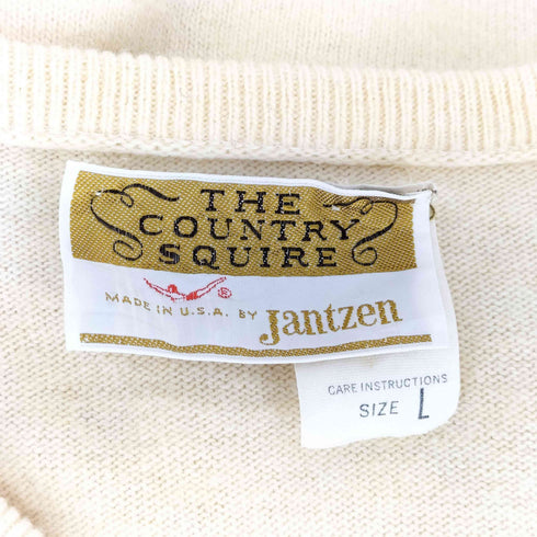 ジャンセン jantzen USA製 Vネックニット メンズ JPN:L