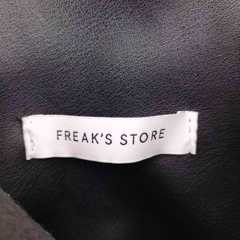 フリークスストア FREAKS STORE ヴィーガンレザーニュースペーパーバッグ フェイクレザー メンズ ONE SIZE