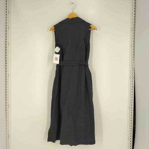 ユニクロジェイダブリューアンダーソン UNIQLO JW ANDERSON リネンブレンドラペルワンピース レディース JPN:S