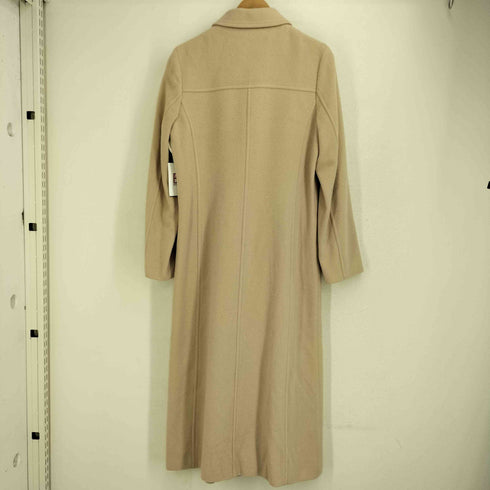 バーバリーブルーレーベル BURBERRY BLUE LABEL ウール混 ステンカラーコート レディース JPN:38