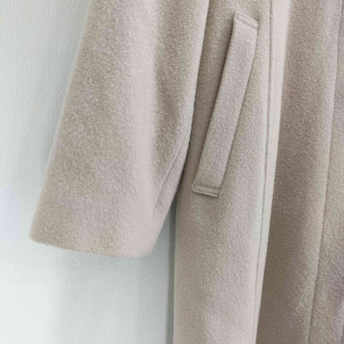 バーバリーブルーレーベル BURBERRY BLUE LABEL ウール混 ステンカラーコート レディース JPN:38