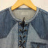 ディーゼルブラックゴールド DIESEL BLACK GOLD レースアップデニムワンピース レディース EUR:38