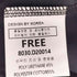 フェイクレザー ジップアップ スタンドネック ジャケット メンズ FREE