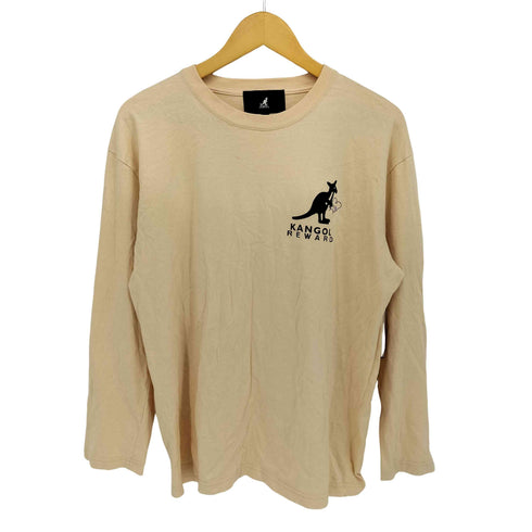 カンゴール KANGOL REWARD プリント L/S クルーネック Tシャツ ロンT メンズ import:XL