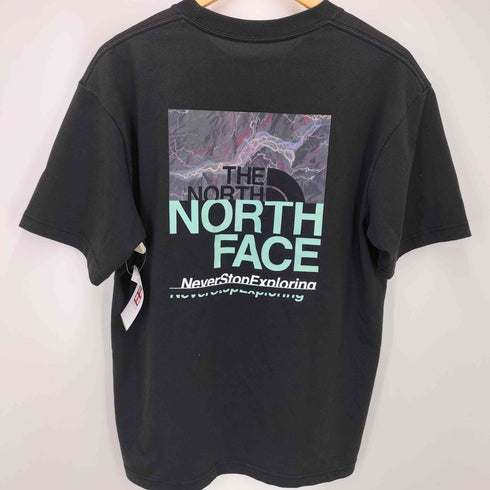 ザノースフェイス THE NORTH FACE S/S Half Switching Logo Tee ハーフ スイッチング ロゴ Tシャツ メンズ import:L