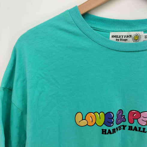 SMILEY FACE by RINGS HARVEY BALL S/S TEE 両面プリント S/S Tシャツ メンズ 44