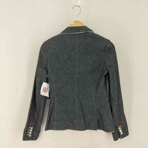ダブルスタンダードクロージング DOUBLE STANDARD CLOTHING 裏地総柄 シャンブレージャケット レディース JPN:38