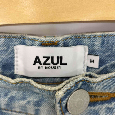アズールバイマウジー AZUL by moussy HIGH WAIST DENIM WIDE 3 レディース JPN:M